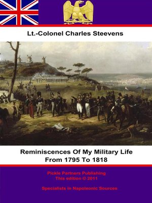 cover image of Reminiscences of My Military Life from 1795 To 1818